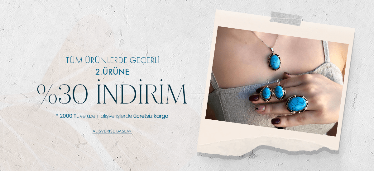 Tüm Ürünlerde Geçerli 2. Ürüne %30 İndirim
