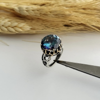 Blue Topaz Yüzük