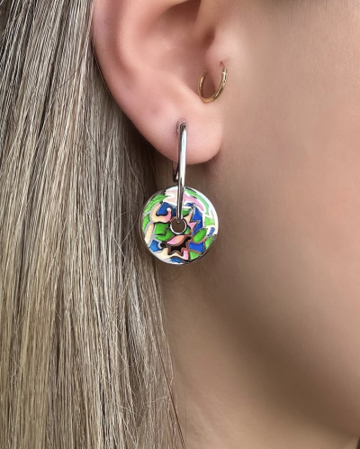 Tasarım Gümüş Küpe